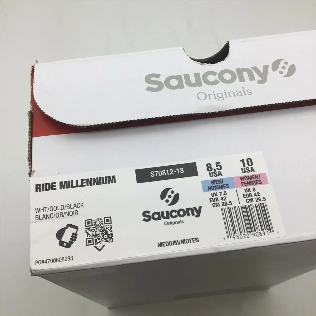Saucony shoes - Ride Millennium - Ride Millennium - White 4
