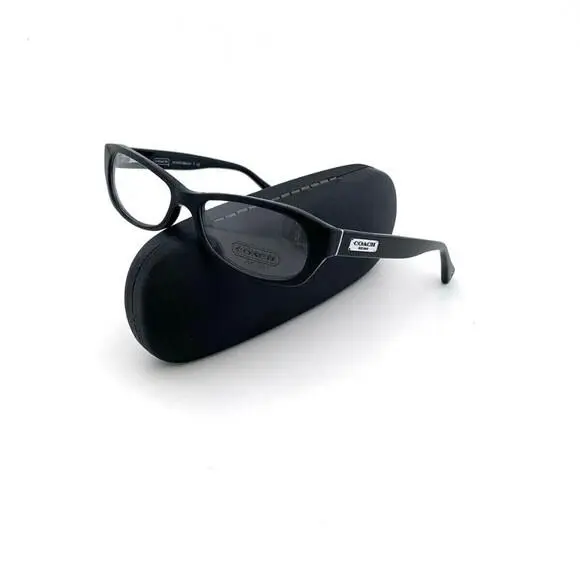 Coach Frames Black Acetate Women Eyeglasses HC 6032 Becca 5002 51 15 135