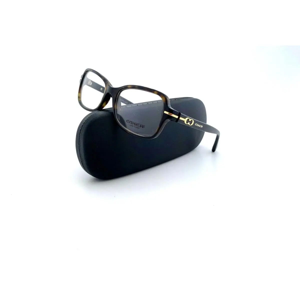 Coach Frames Acetate RX Eyeglasses Dark Tortoise HC6055 Laurel 5001 50 17