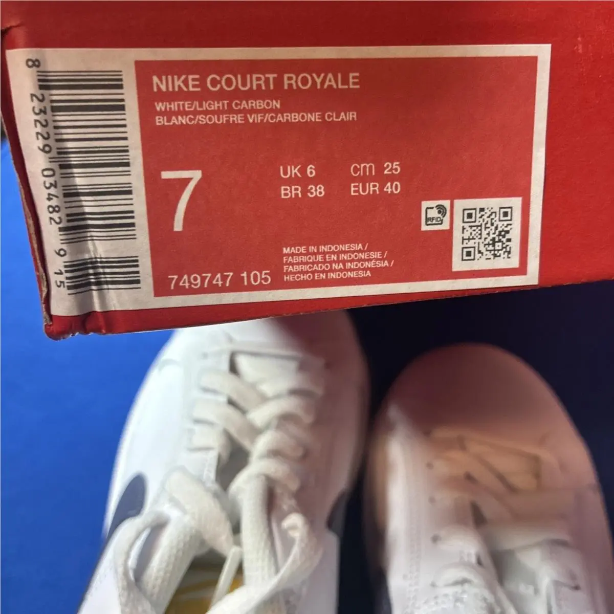 Nike shoes - Nike Court Royale - Court Royale - 749747-105 - White 4