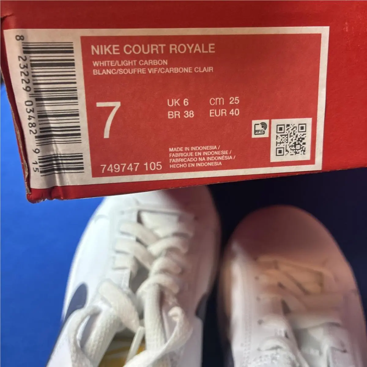 Nike shoes - Nike Court Royale - Court Royale - 749747-105 - White 4
