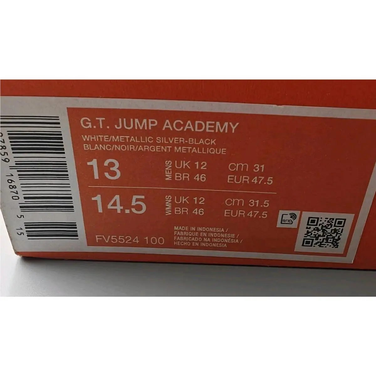 Nike shoes - Nike GT Jump Academy - Jump Academy - FV5524 - White 8