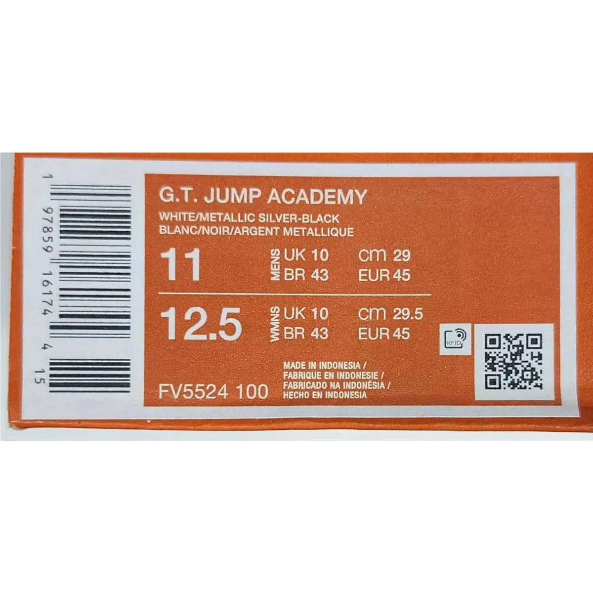 Nike shoes - Nike GT Jump Academy - Jump Academy - FV5524 - White 8