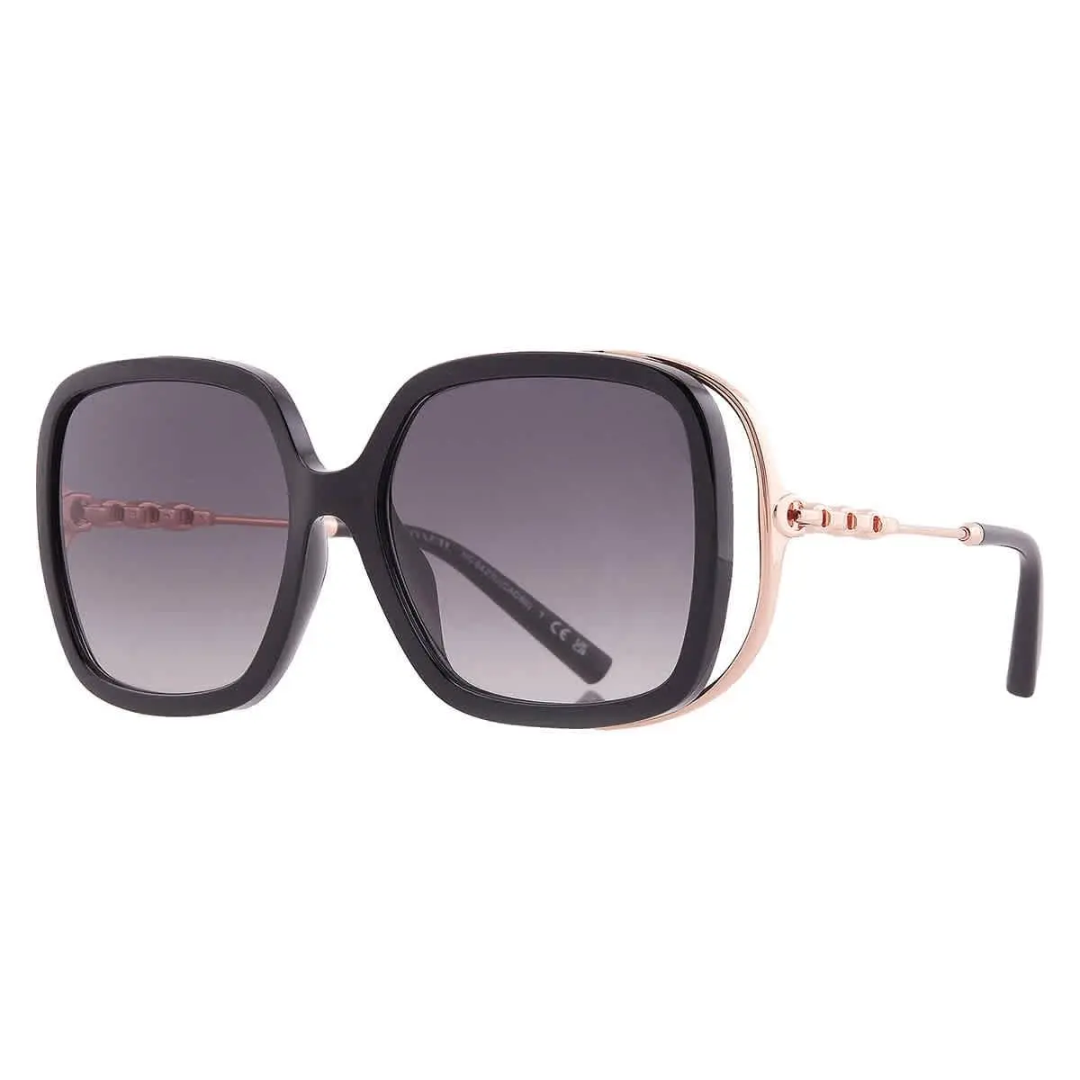 Grey Gradient Square Ladies Sunglasses HC8423U 50023C 56 HC8423U 50023C 56 by Coach