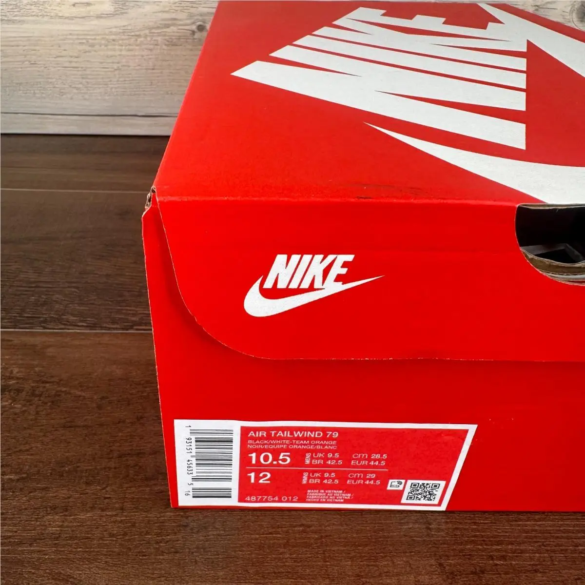 Nike shoes - Nike Air Tailwind 79 - Air Tailwind - 487754-012 - Black White Team Orange 5