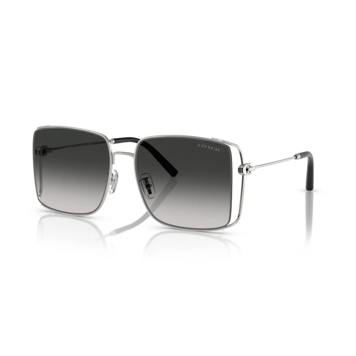 Coach 7174D Cw429 Sunglasses 90013C Silver
