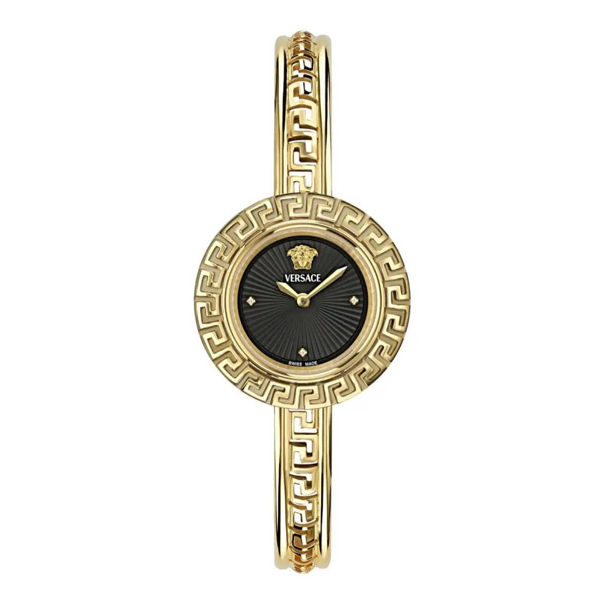 Womens Gold 28mm Bracelet Fashion Watch by Versace