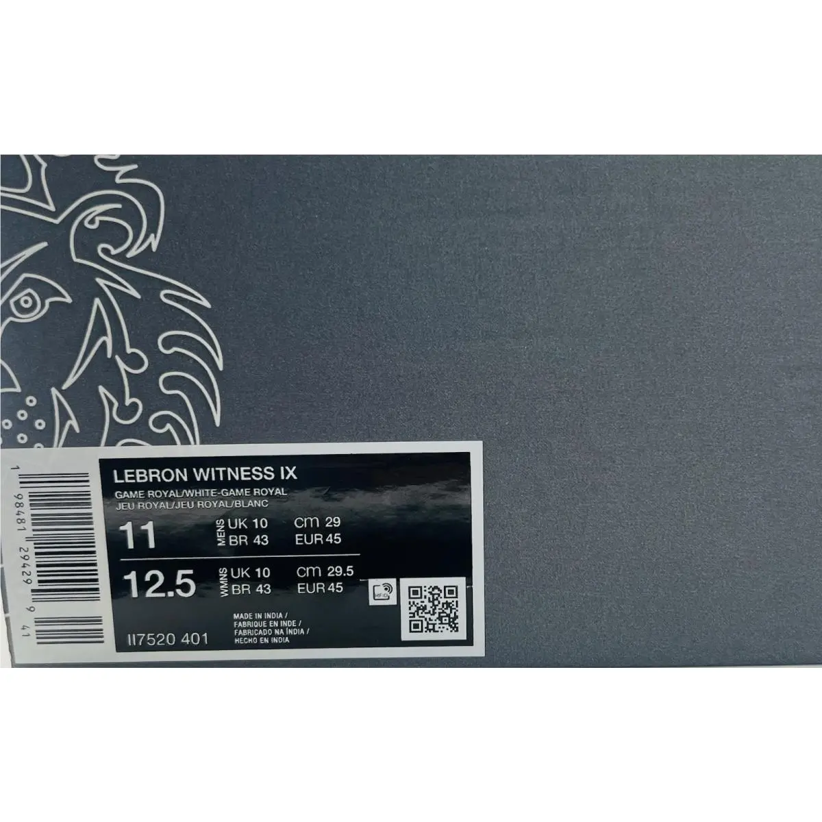 Nike shoes - Nike LeBron Witness - LeBron Witness - II7520-401 - Blue 7