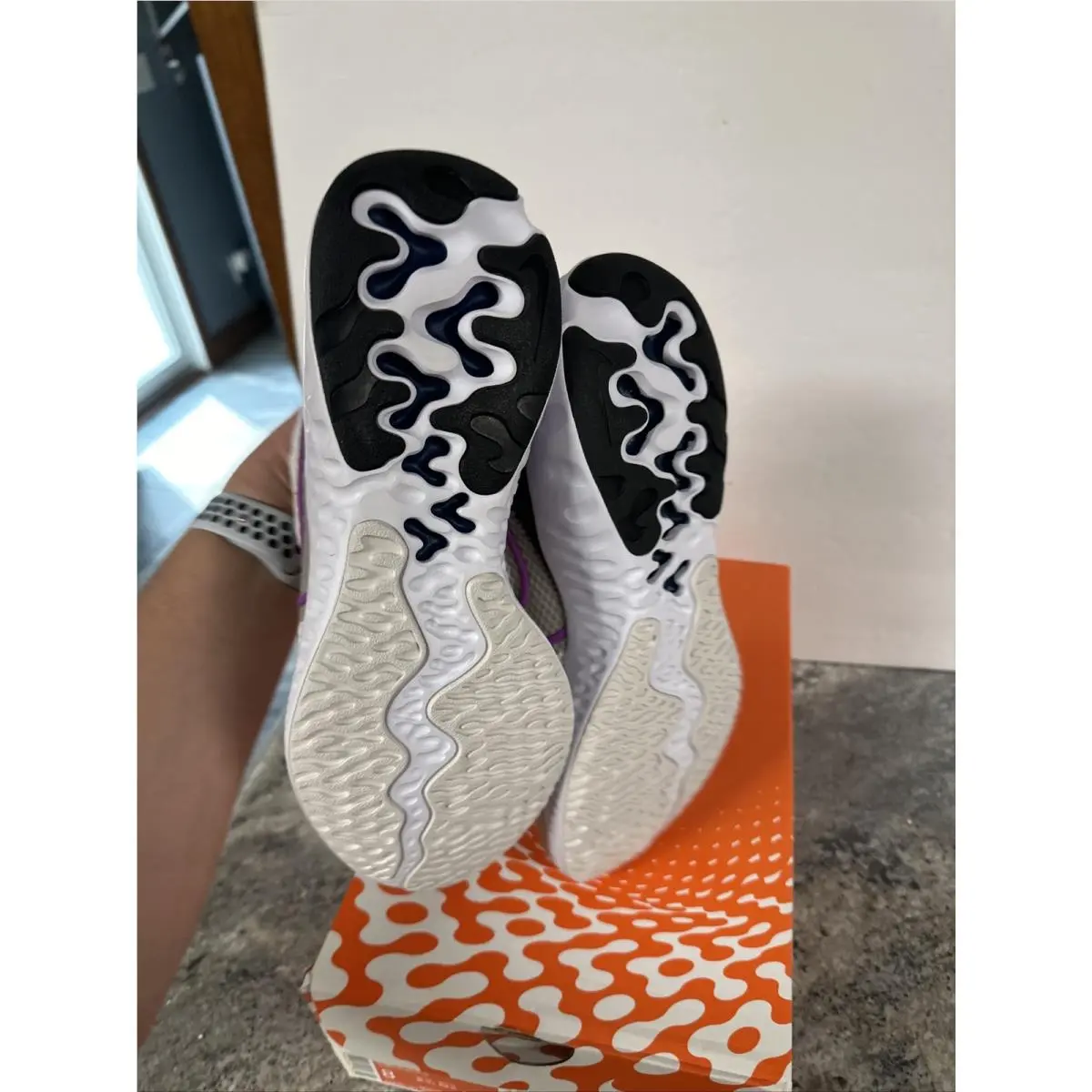 Nike shoes - Nike Renew Run - Renew Run - Ck6360-002 - Platinum Tint / Vivid Purple (UPC: 0193656312174) 9