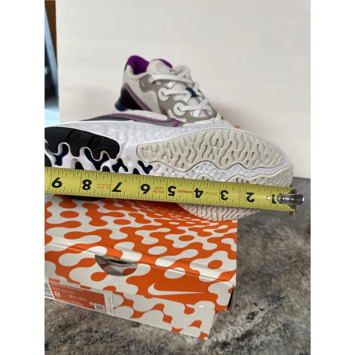 Nike shoes - Nike Renew Run - Renew Run - Ck6360-002 - Platinum Tint / Vivid Purple (UPC: 0193656312174) 13