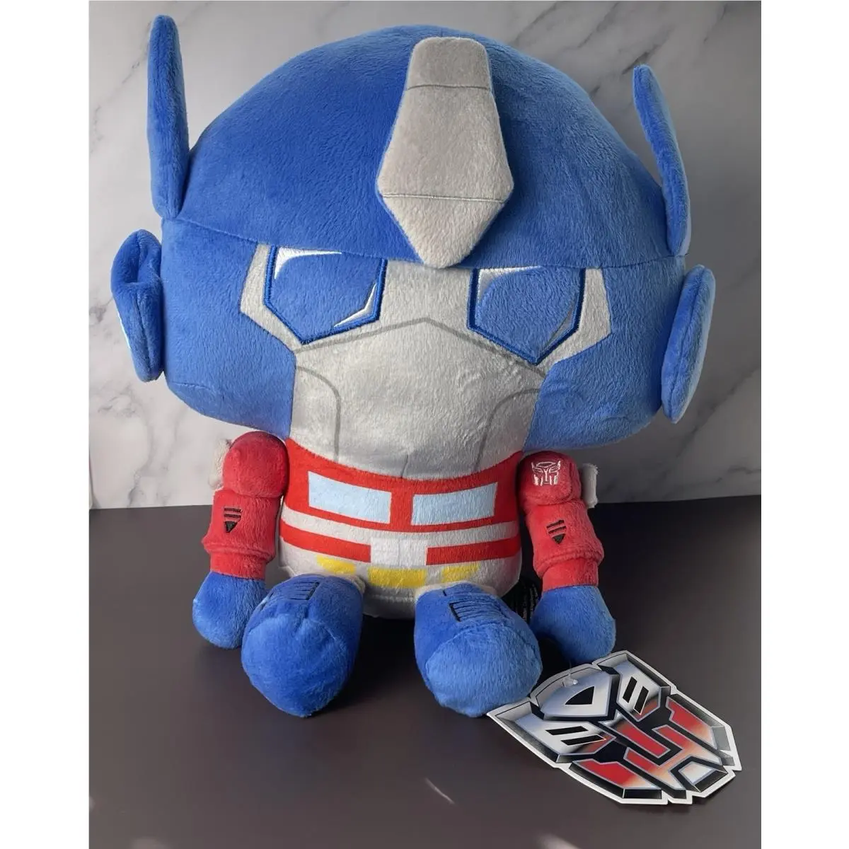 Optimus Prime Plush Symbiotic Studios Hasbro Transformer 12 2022 Nwot