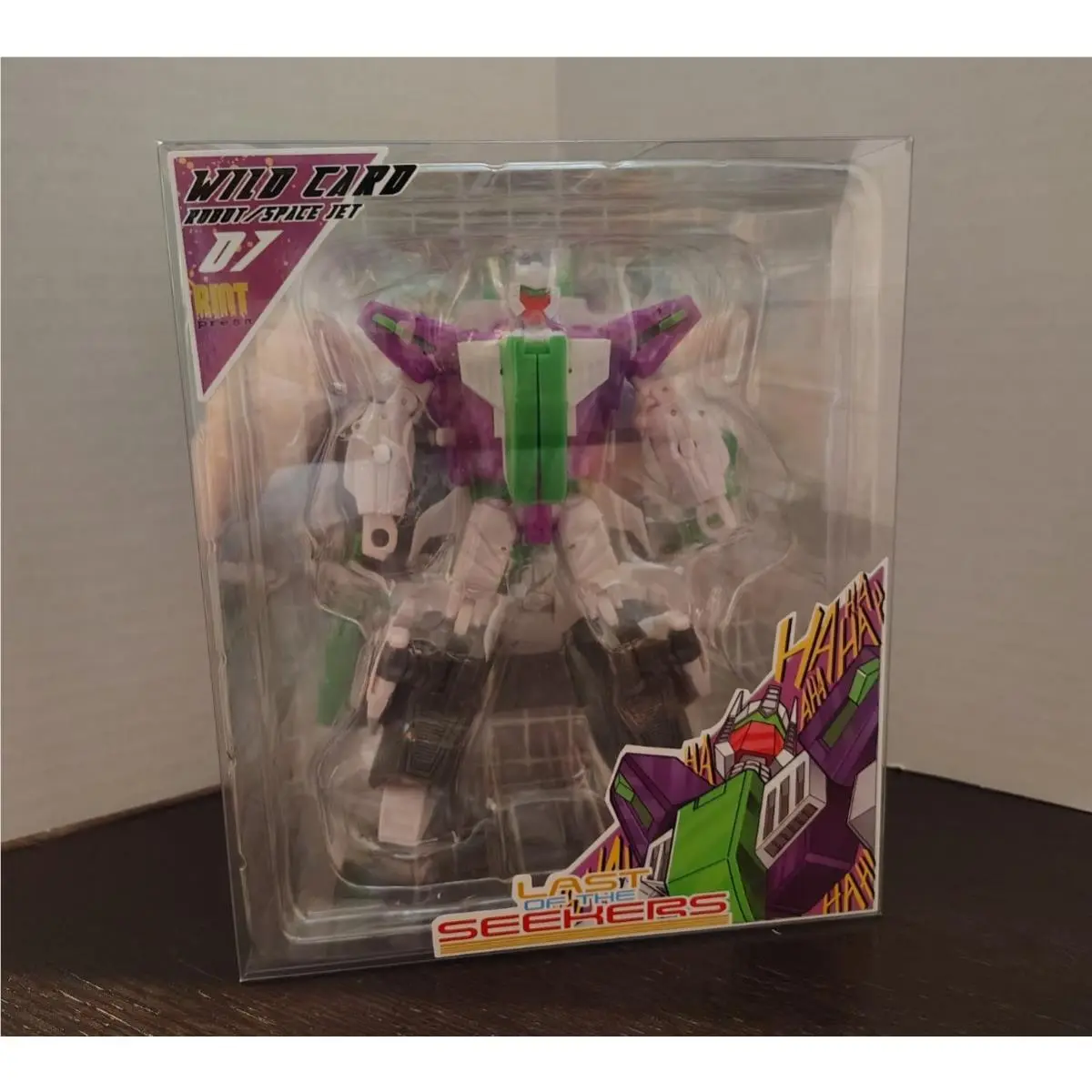 Wild Card 07 Robot Space Jet Last OF The Seekers Riot Press Toys Mib