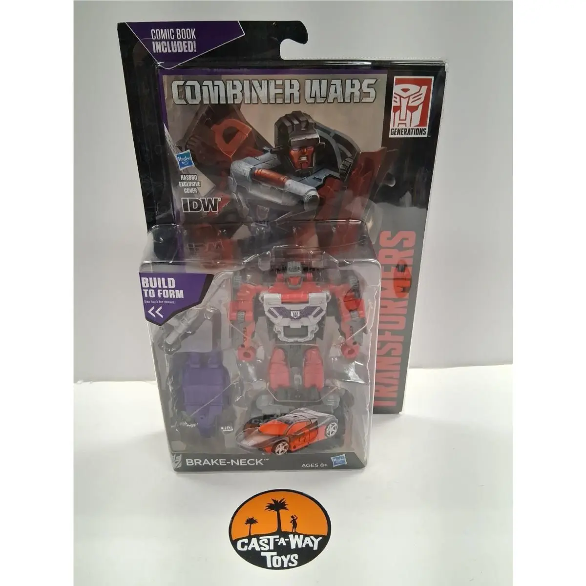 Transformers Combiner Wars Deluxe Stunticon Brake-neck Wild Rider New/sealed