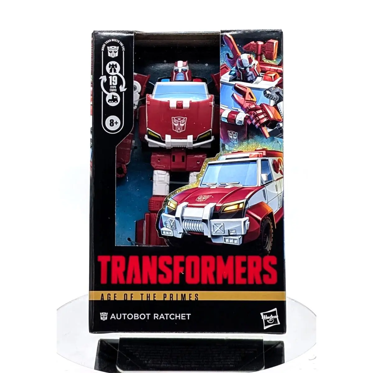 Hasbro/takara Tomy Transformers Deluxe Class Age of The Primes Autobot Ratchet
