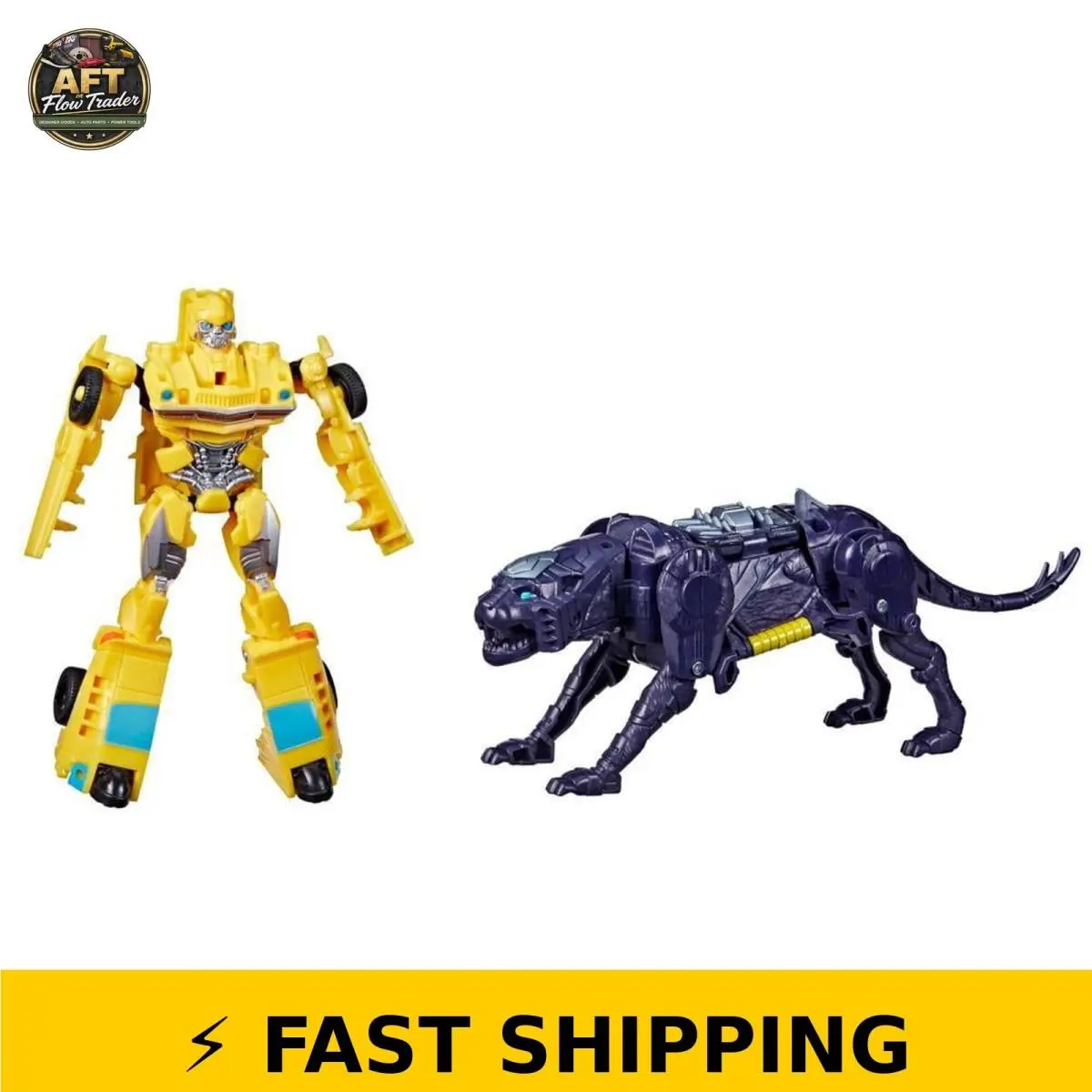 Transformers Rise of The Beasts Bumblebee Snarlsaber 2-Pack Action Figures