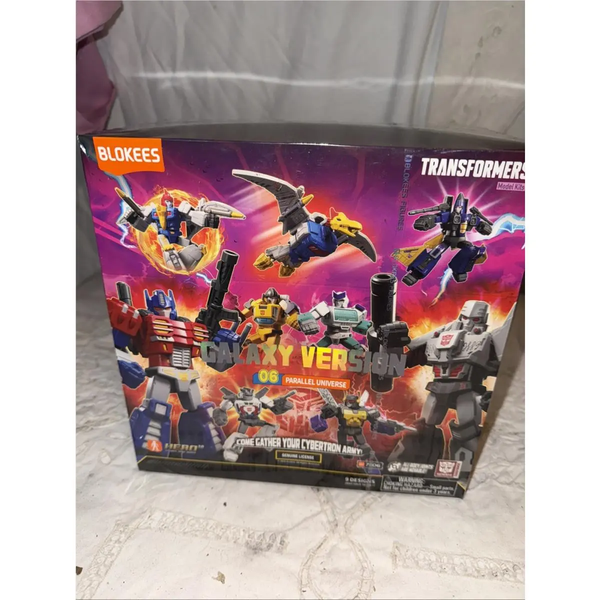 Blokees Transformers Galaxy Version 06 Parallel Universe Set of 9 Designs