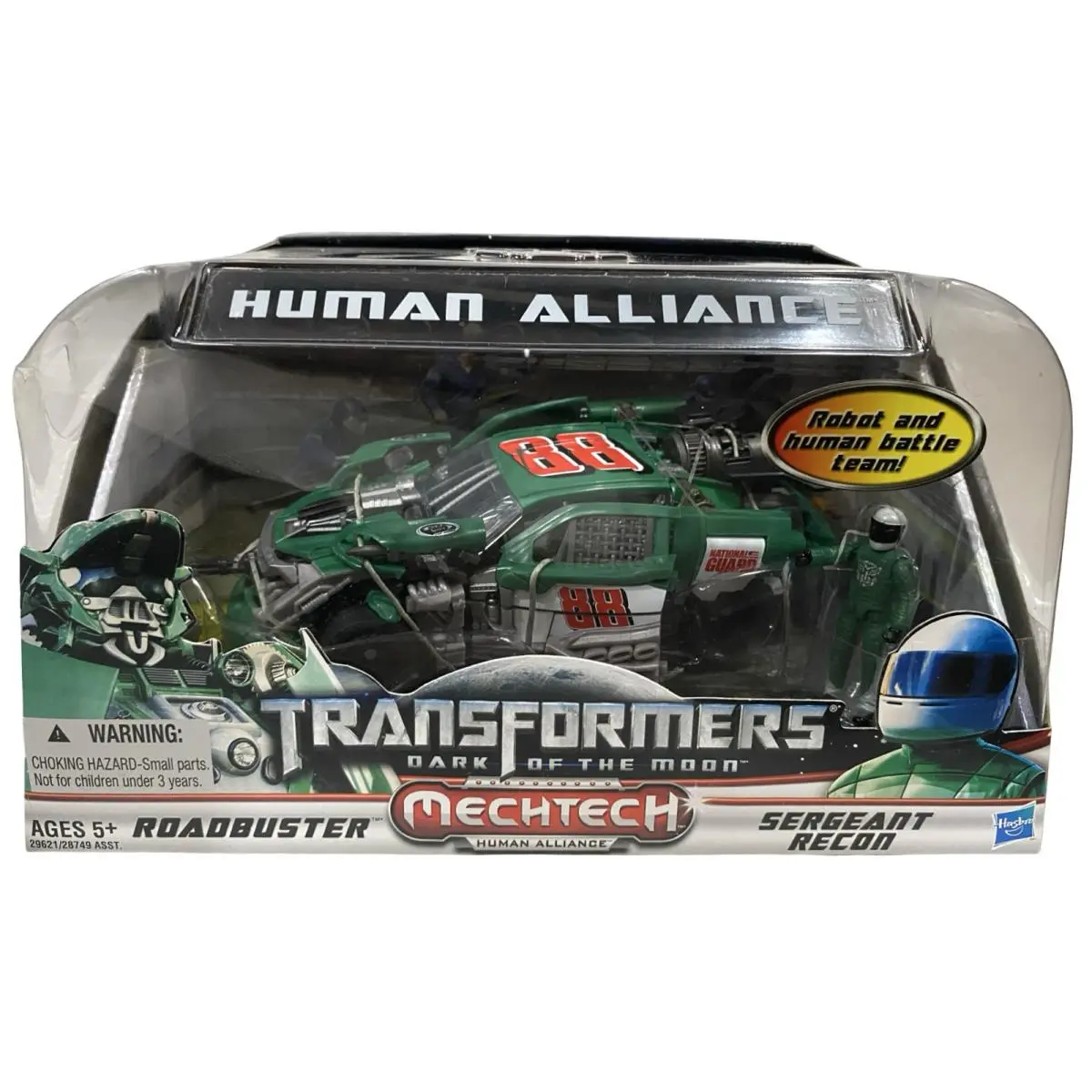 Transformers Roadbuster Sergeant Recon Dark of The Moon Human Alliance Read