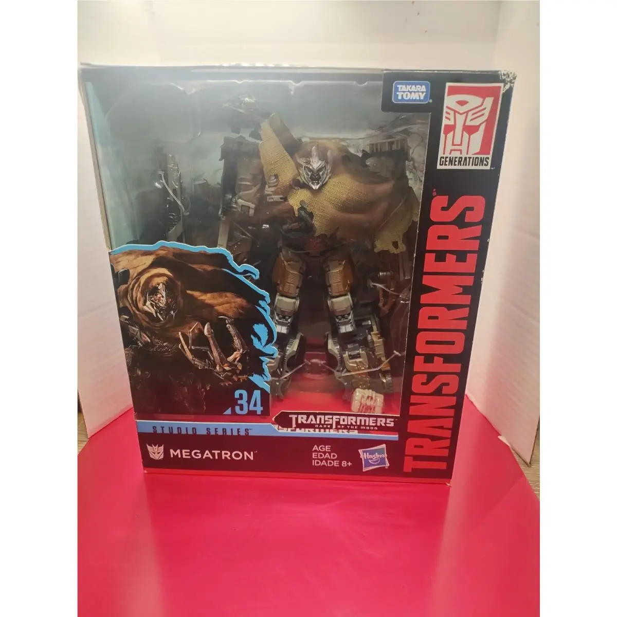 Hasbro Transformers Studio Series 34 Megatron Decepticon Transforming Truck