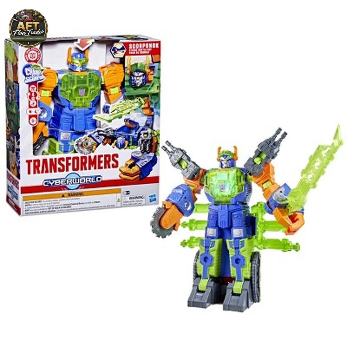 Transformers Scorponok Strike Battle Set - Action Figure 14-Inch Robot