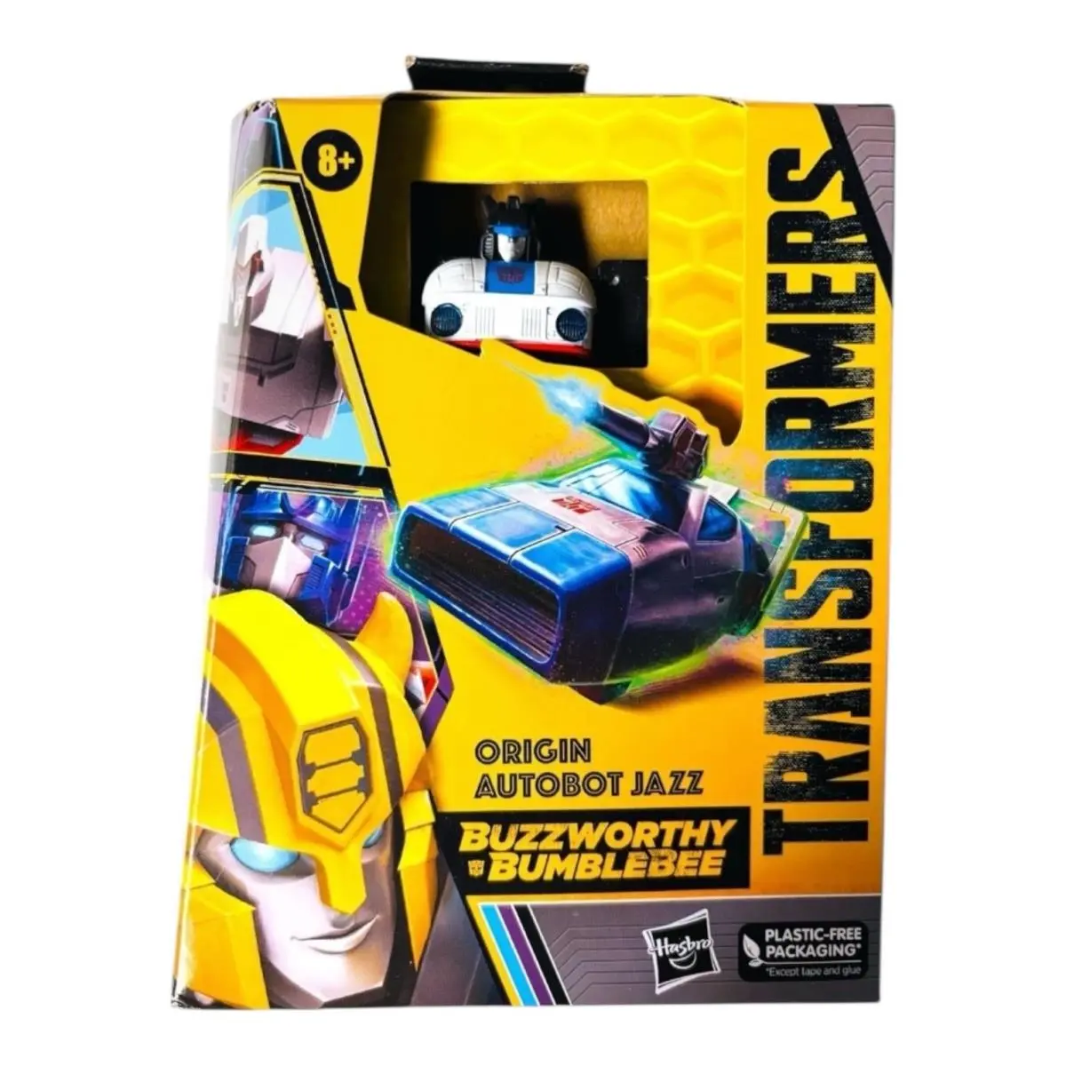 Transformers Origin Jazz Buzzworthy Bumblebee Legacy Evolution Figure