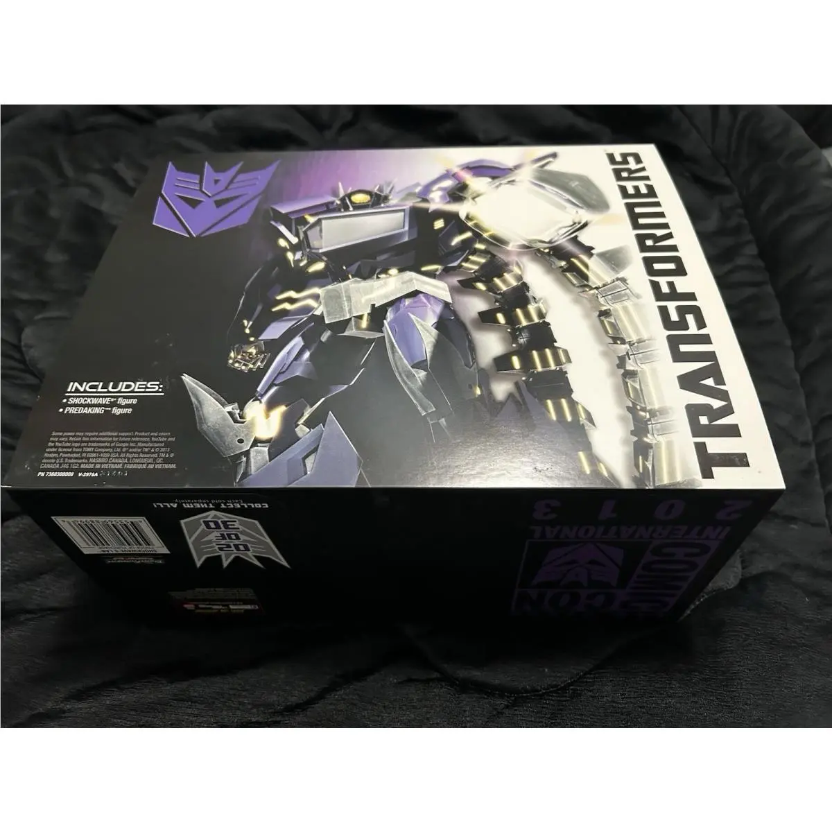 2013 Sdcc Transformers Beast Hunters Exclusives Shockwave`s Lab Exclusive