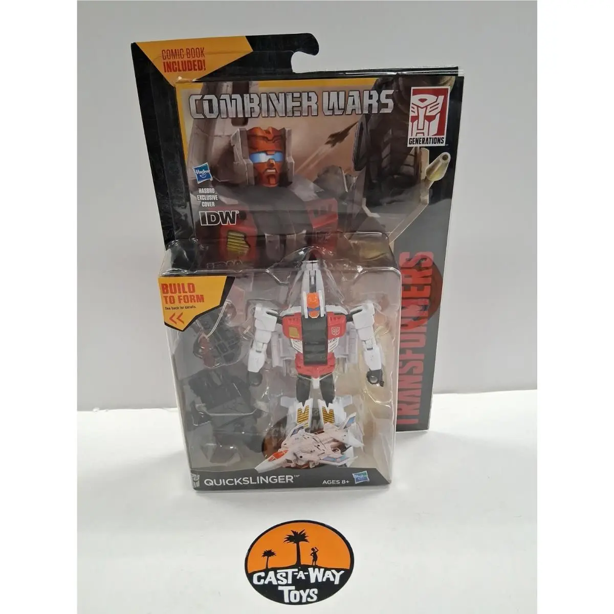 Deluxe Quickslinger Slingshot Transformers Generations Combiner Wars
