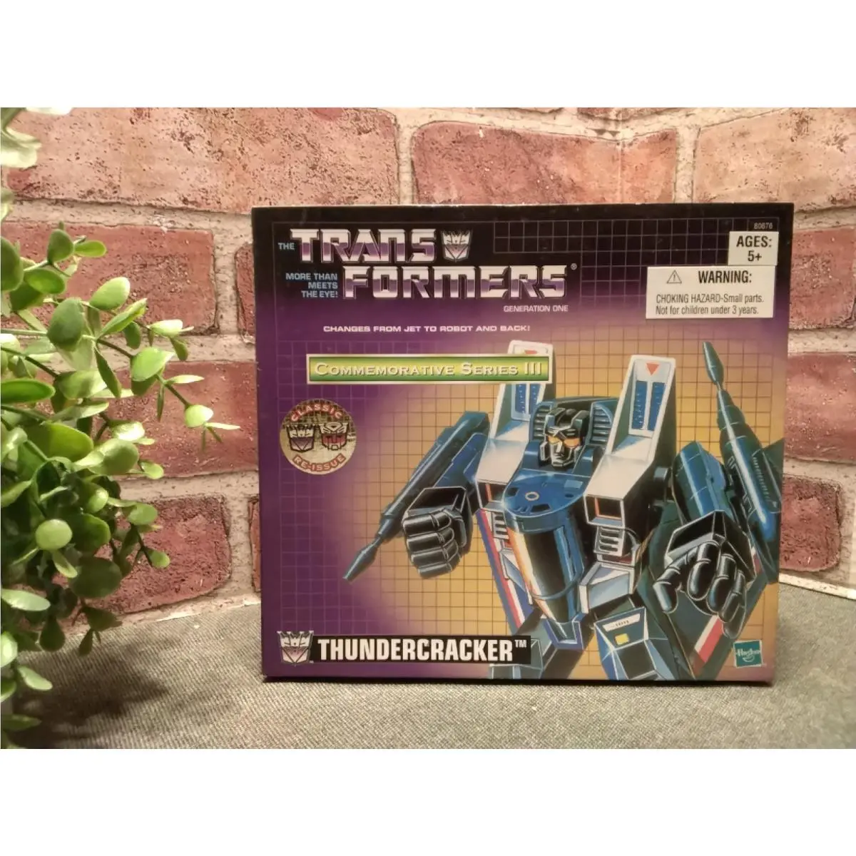 Vtg 2002 Tranformers Jet To Robot Commemorative Series Iii Thundercracker