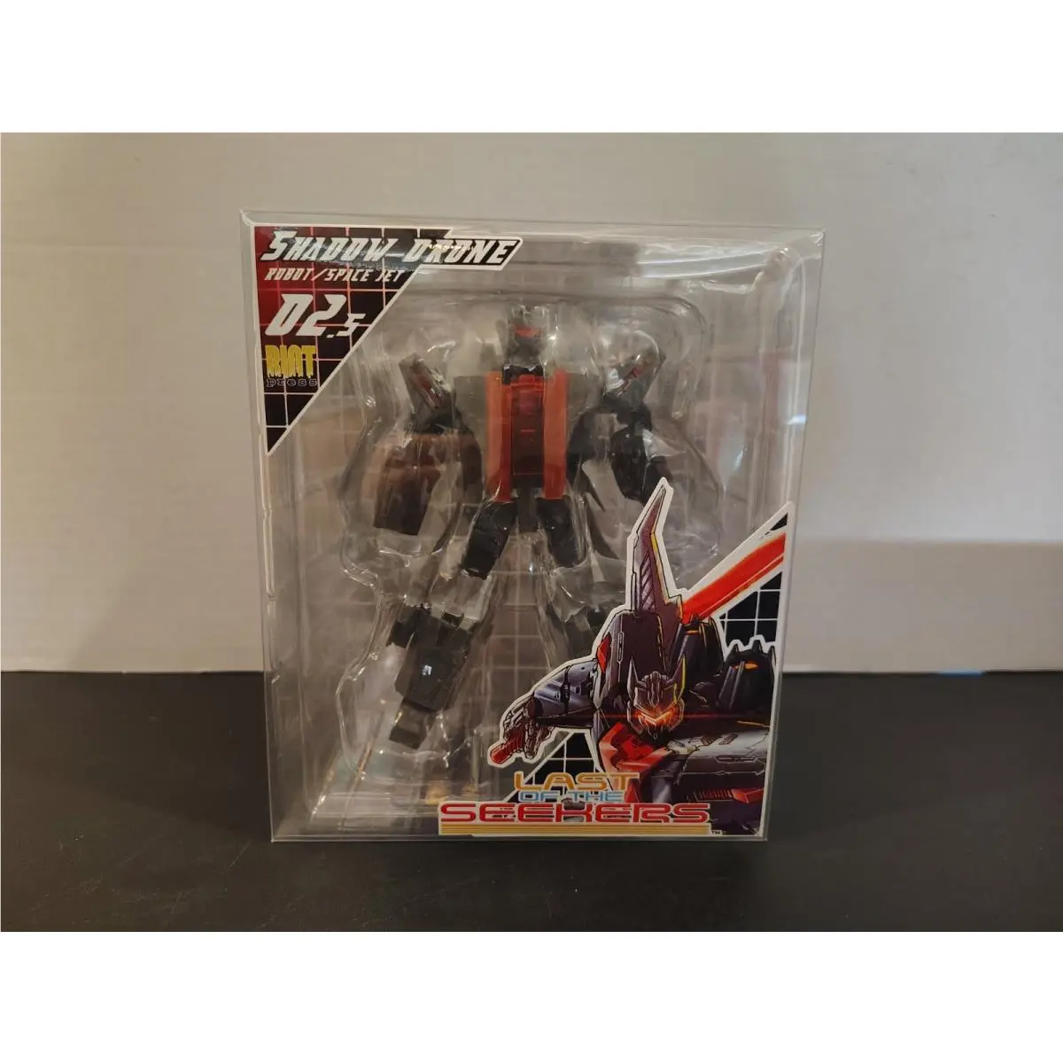 Shadow Drone 02.5 Robot Space Jet Last OF The Seekers Riot Press Toys Mib