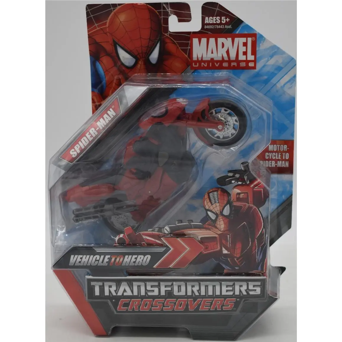 2008 Hasbro Marvel Spiderman Transformers Crossovers