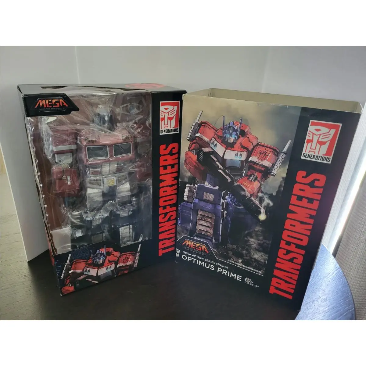 Optimus Prime MAS-01 Mega Action Series Transformers Toys Alliance Mib