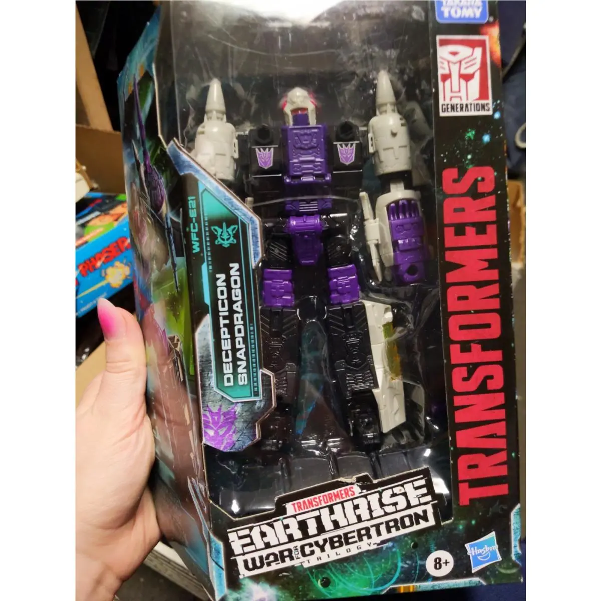 Transformers Earthrise War For Cybertron Snapdragon Voyager Class Deception 2020