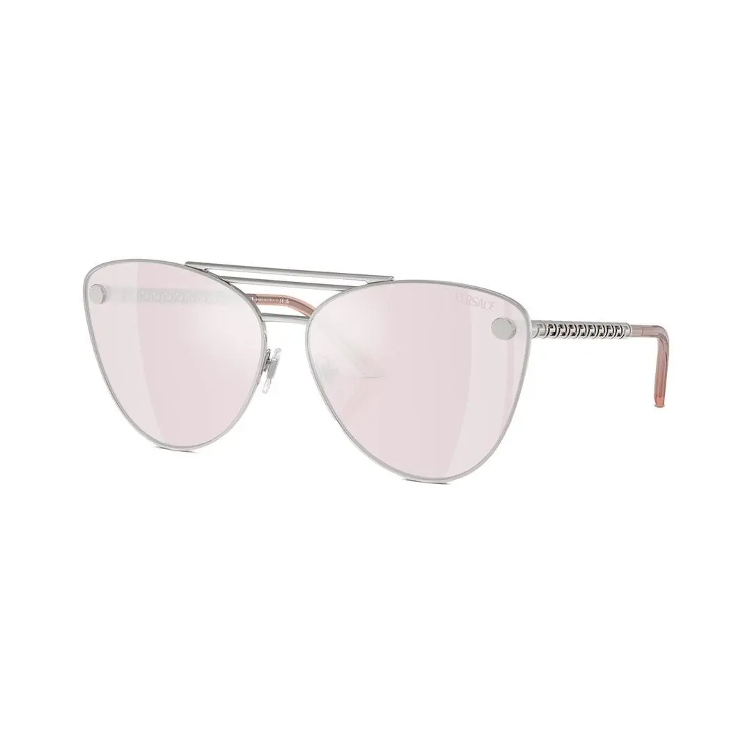 Unisex 0Ve2267 Sunglasses Women`s Silver by Versace