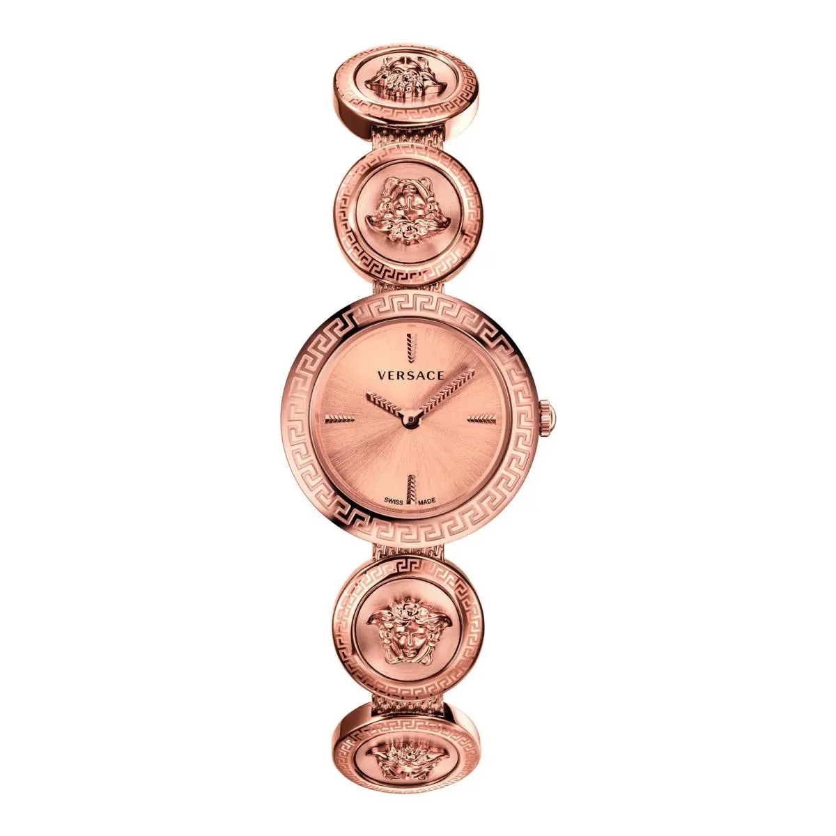 Womens Rosegold 28mm Bracelet Fashion Watch by Versace