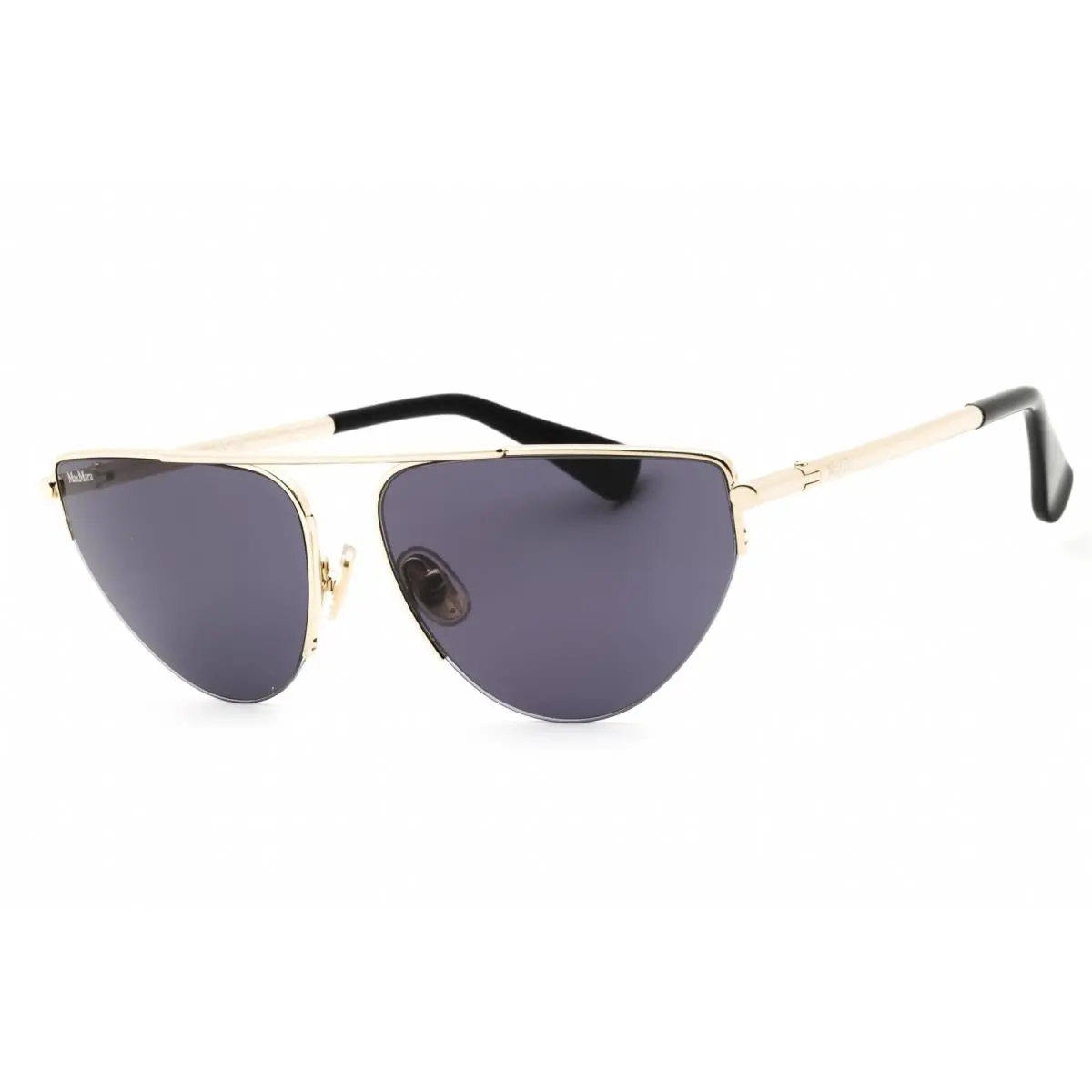 MM0122-32A-58 Sunglasses Frame Size 58mm 135mm 15mm Gold Women by Max Mara