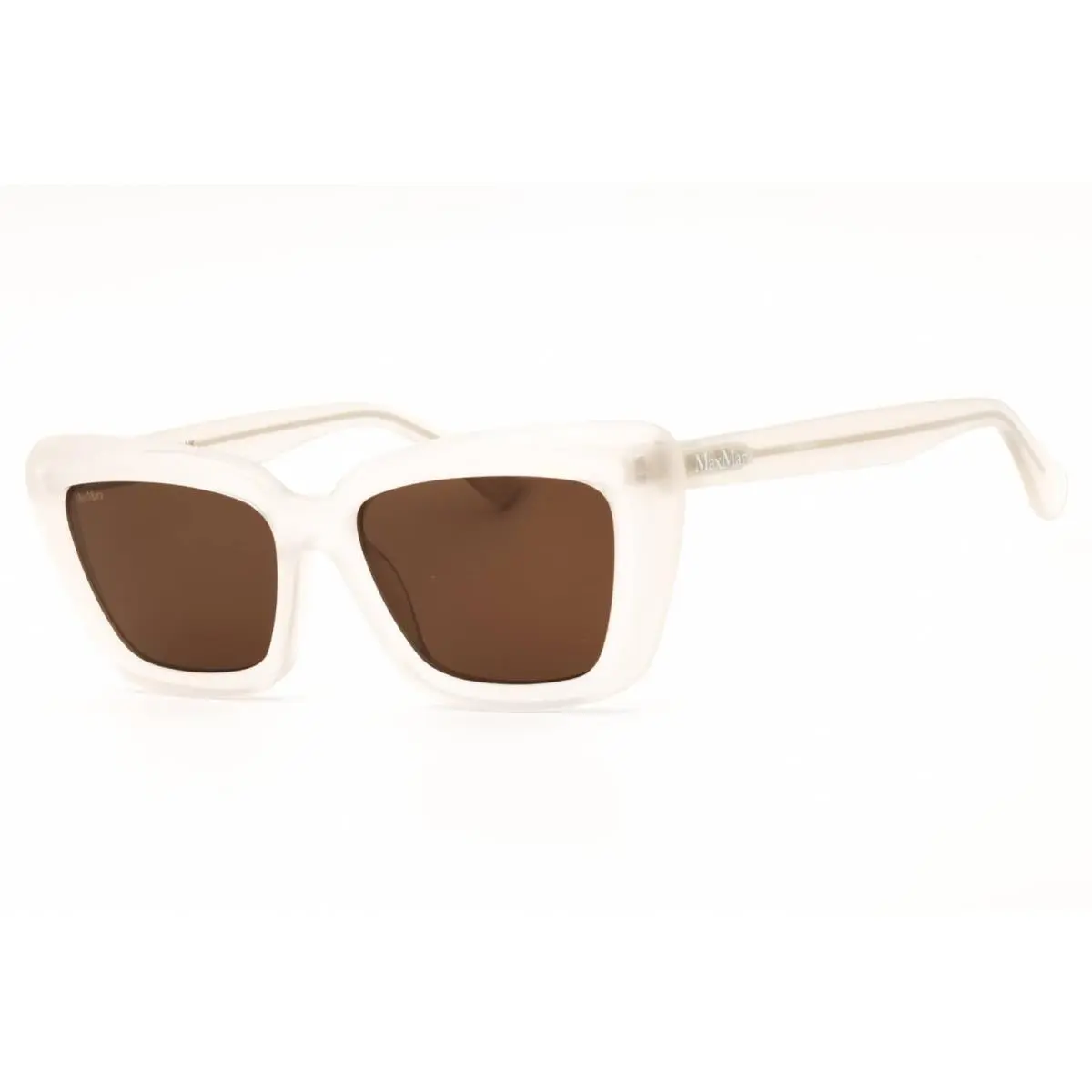 Women`s Sunglasses Ivory Acetate Full Rim Cat Eye Frame MM0171 25E by Max Mara