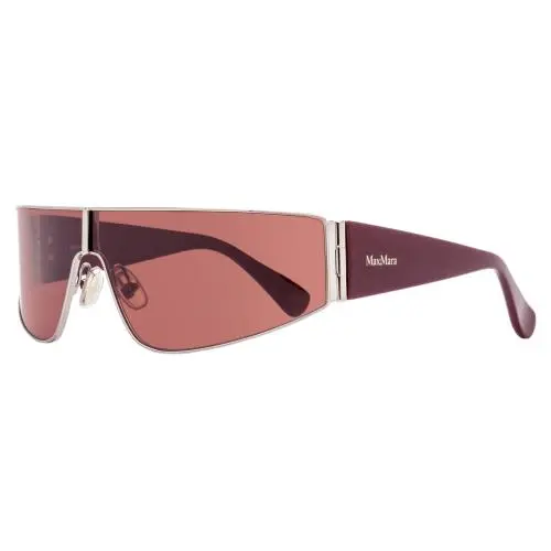 Max Mara Space Shield Sunglasses MM0164 14S Ruthenium/bordeaux 0mm