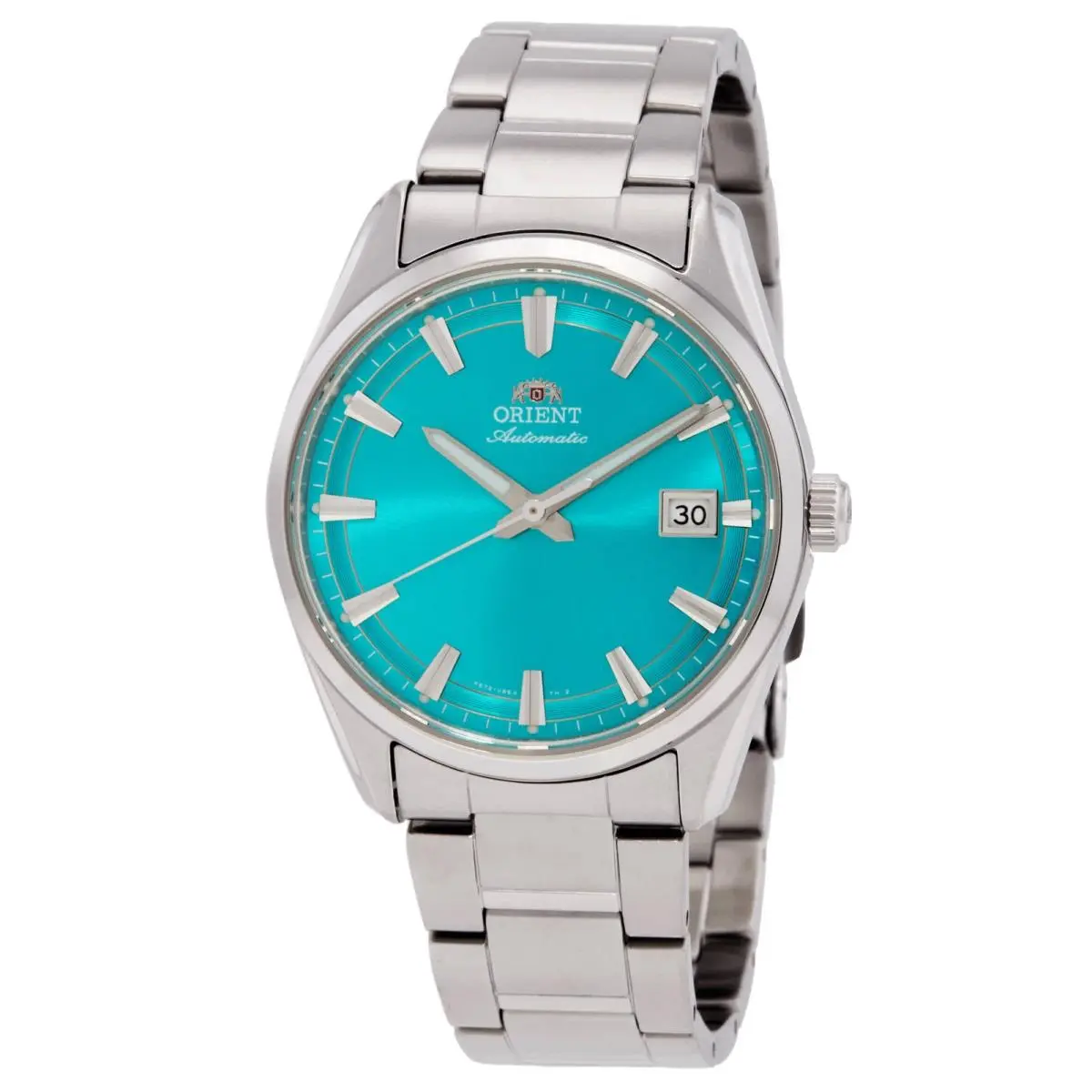 Classic Stretto Date Automatic Blue Dial Watch RA-AC0R06L30B by Orient