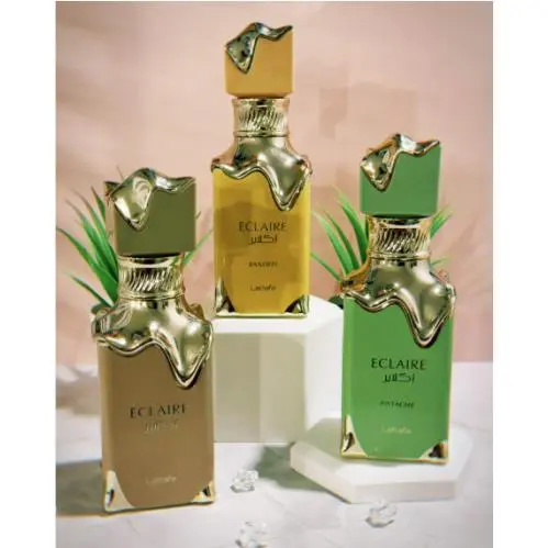 Lattafa Eclaire Trio Collection Pistache Banoffi and Eclaire Edp 3.4 oz