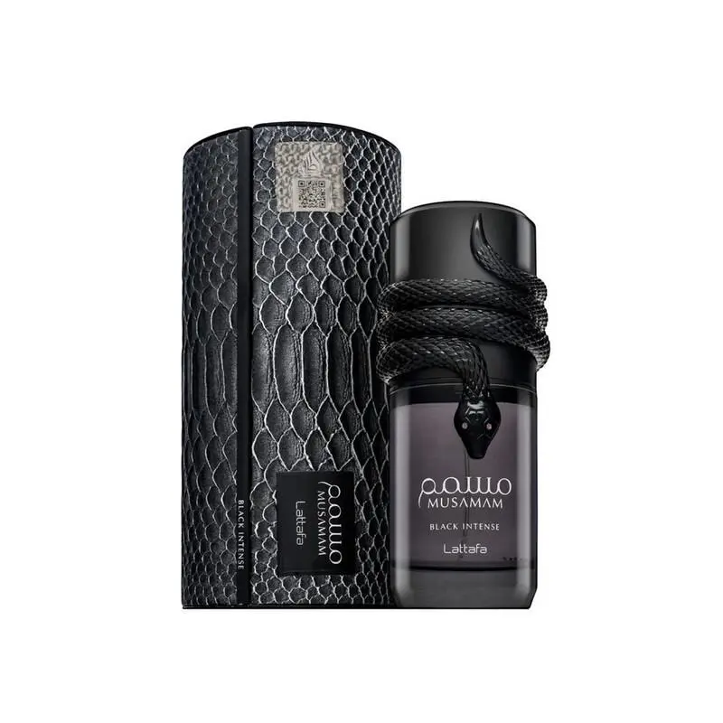 Musamam Black Intense by Lattafa 3.4oz Edp Unisex Box