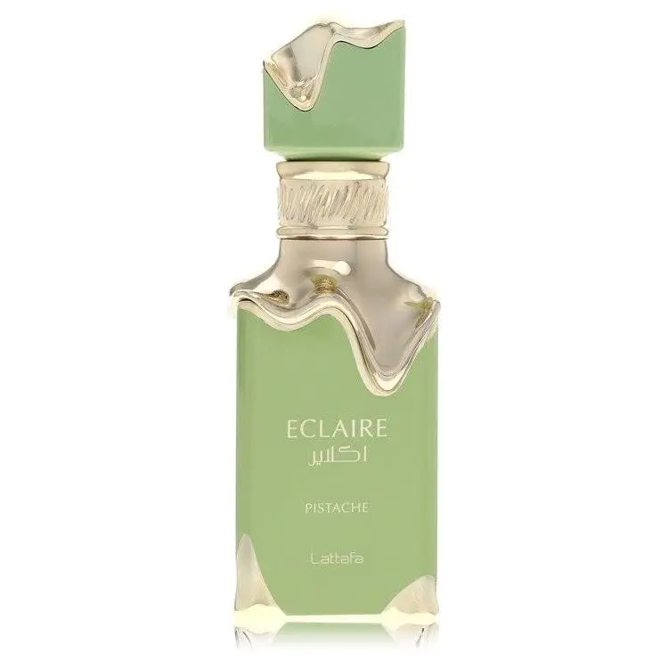 Lattafa Eclaire Pistache by Lattafa Eau De Parfum Spray Unisex Unboxed 3.4 oz