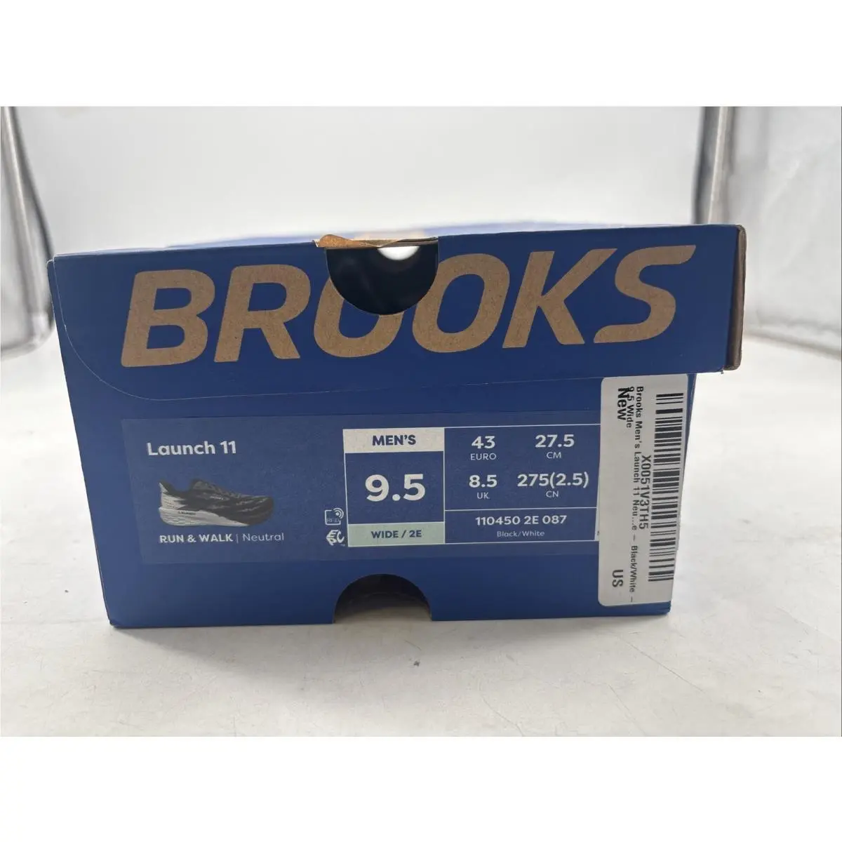 Brooks shoes - Brooks Launch 11 - Launch - 110450-1D-087 - Black (UPC: 195394587203) 4