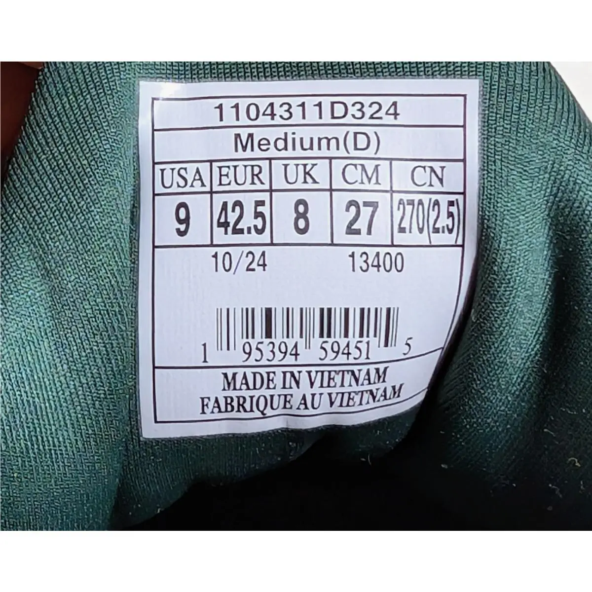 Brooks shoes - Brooks Ghost Max 2 - Ghost Max - 1104311D324 - Green 11