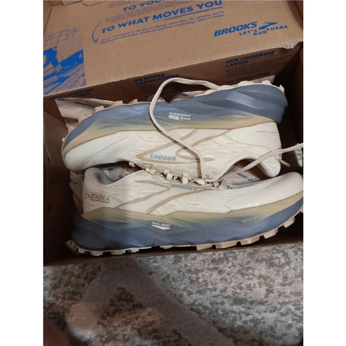 Brooks shoes - Brooks Cascadia 19 - Cascadia - 1204461b277 - Beige 15