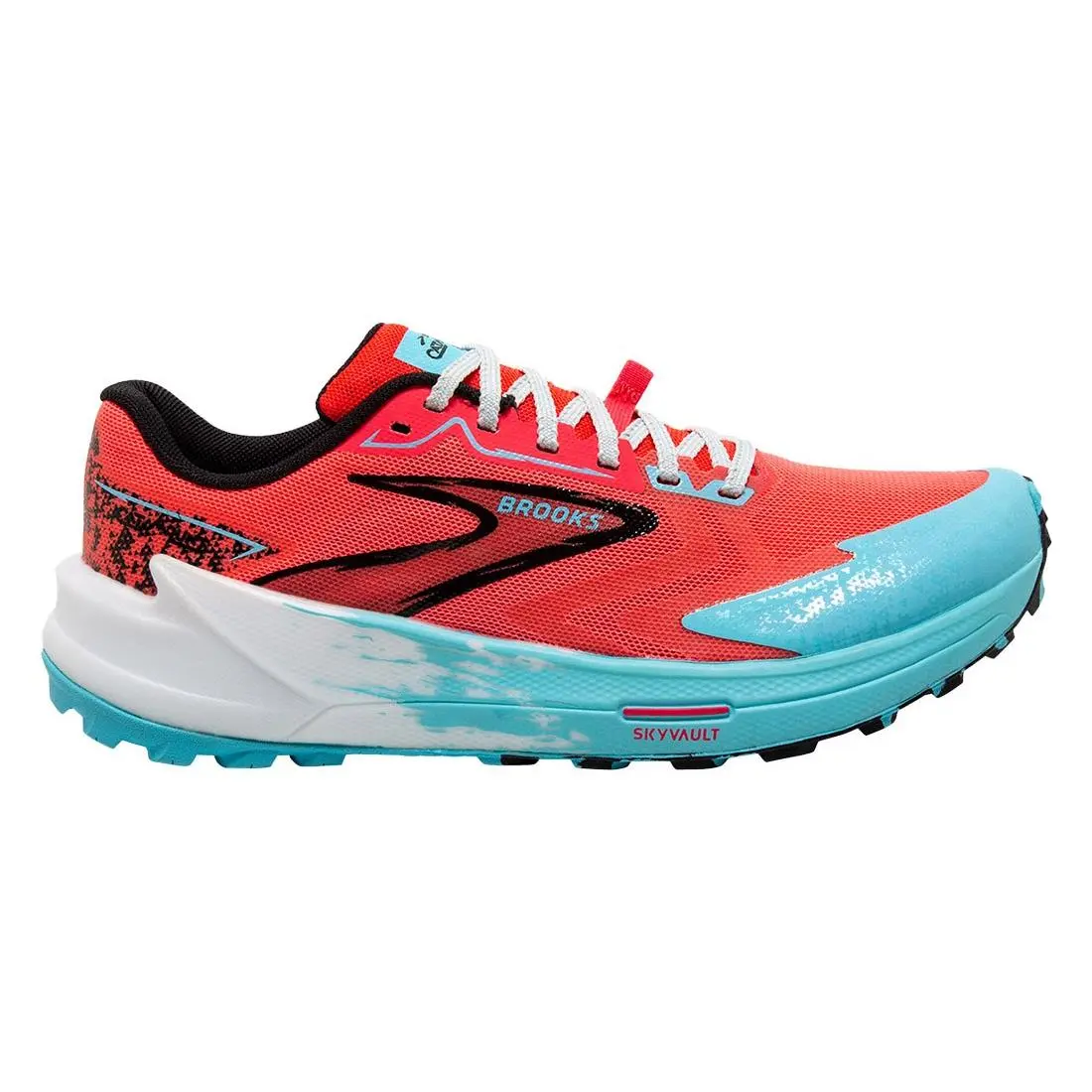 Brooks Catamount 3 Womens Shoes Size 5.5 Color: Diva Pink/bluefish/black