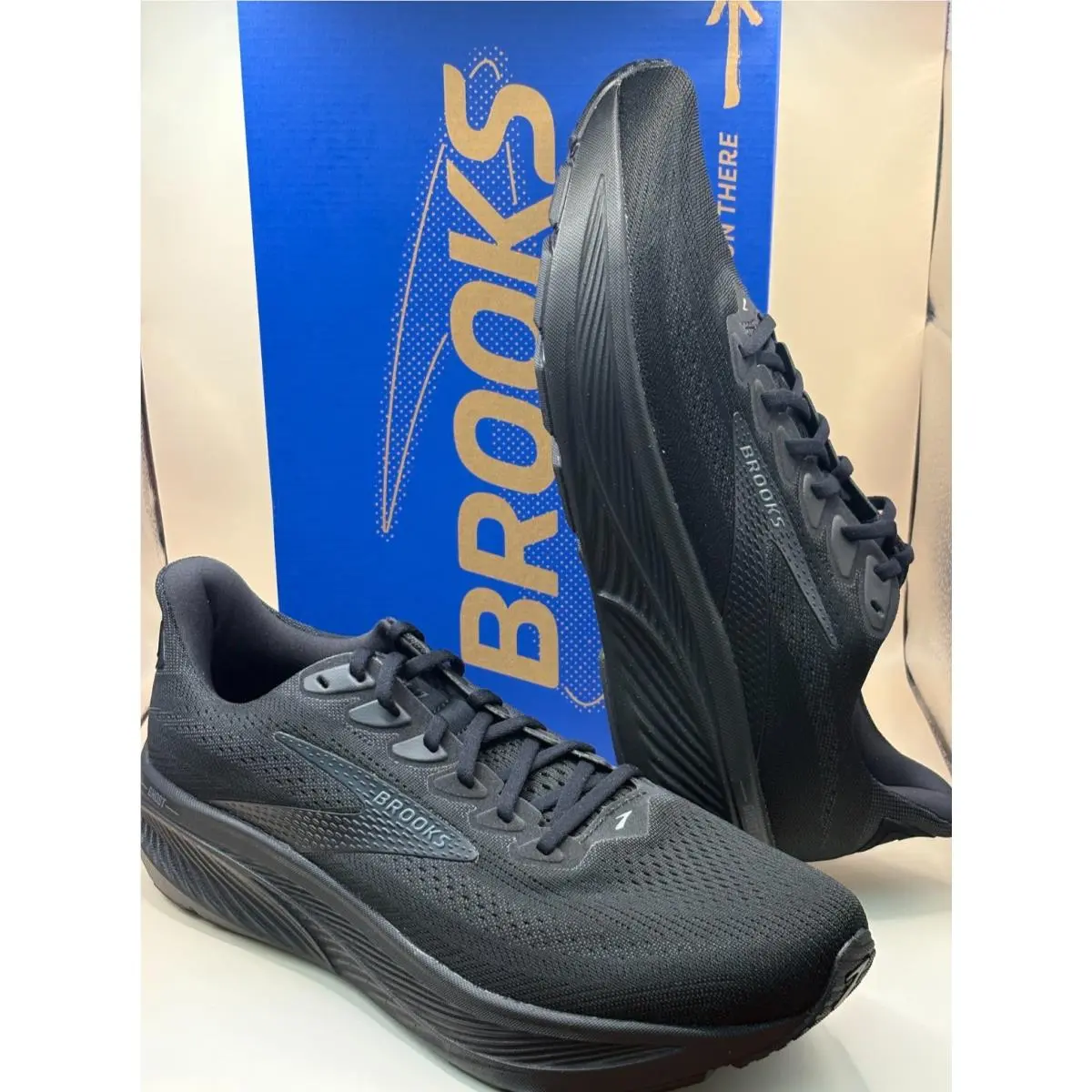 Brooks Ghost 17 110442 1D 020 Black/ebony Men`s Running Shoes Medium Size:12.5