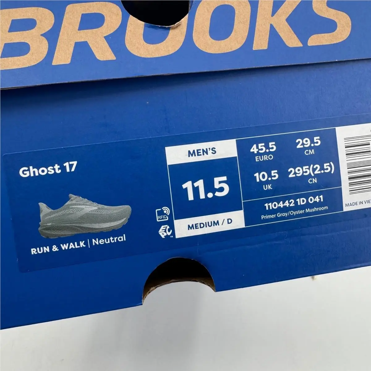 Brooks shoes - Brooks Ghost 17 - Ghost - Gray 1