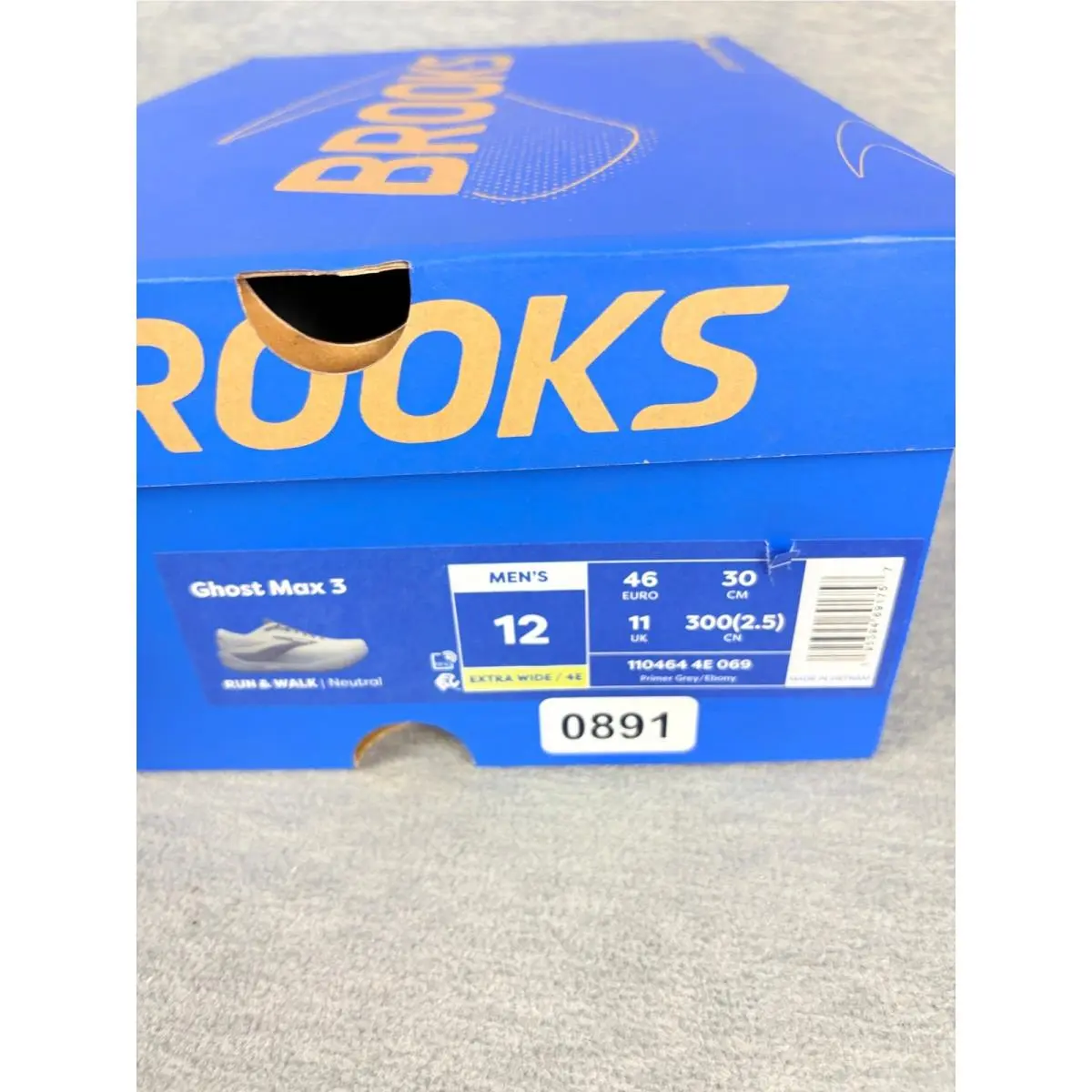 Brooks shoes - Brooks Ghost Max 3 - Ghost Max - Gray 5