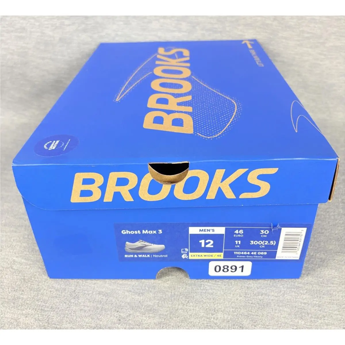 Brooks shoes - Brooks Ghost Max 3 - Ghost Max - Gray 7