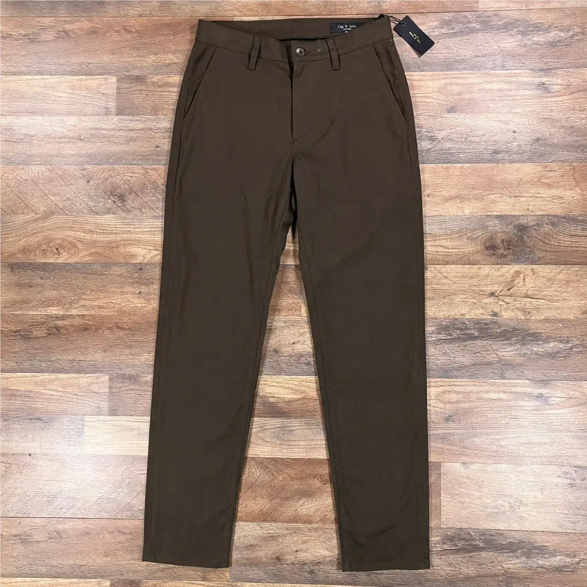 Rag Bone Pants Mens 29 Brown Army Flannel Chino by Rag & Bone