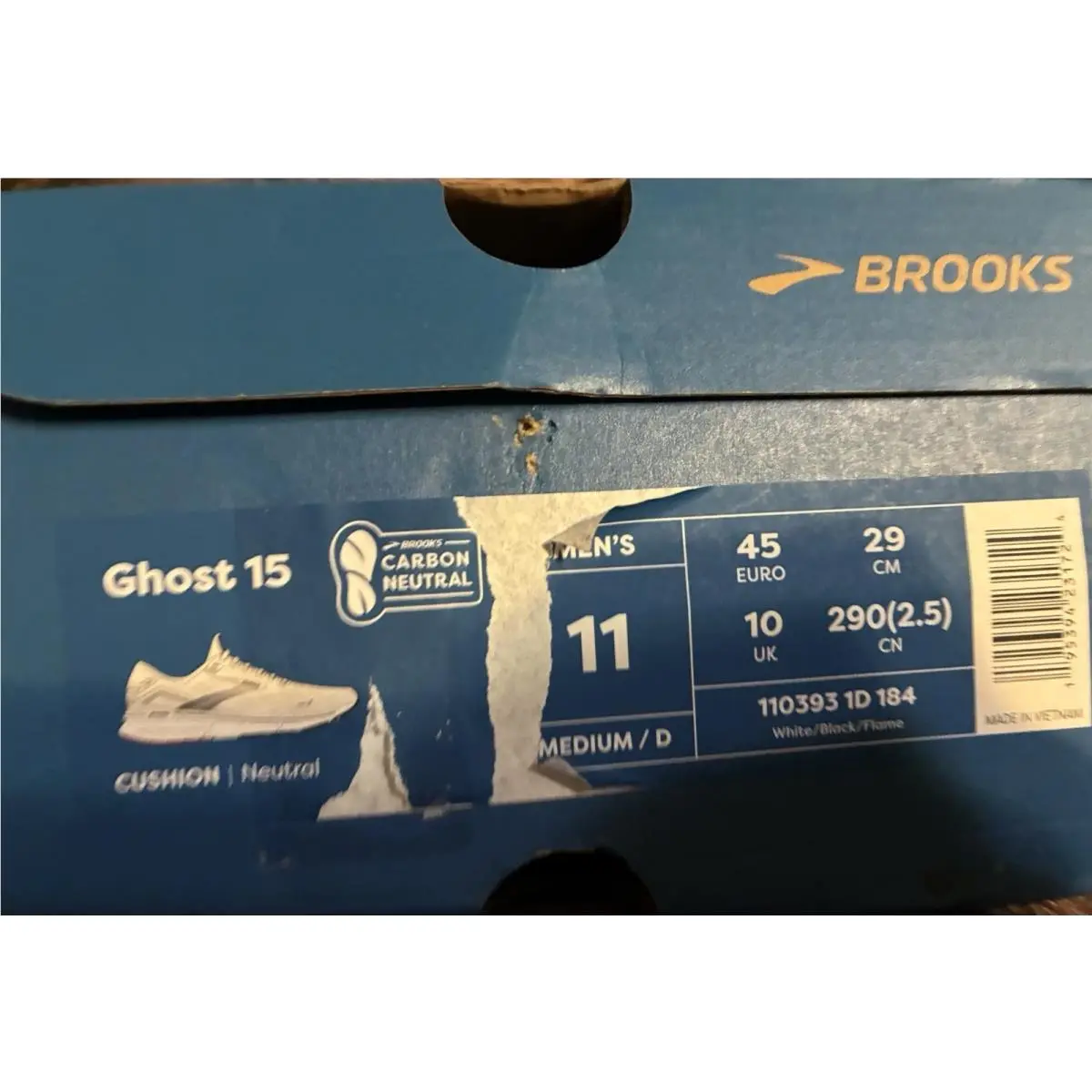 Brooks shoes - Brooks Ghost 15 - Ghost - White 1